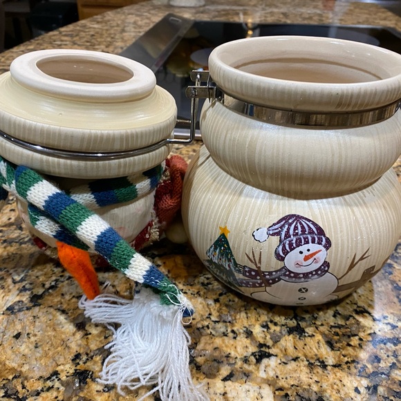 Snowman Cookie Jar - Picture 4 of 4